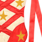 V40389 - Ballet Jute Stocking with Fur Trim - BALLETSTOCK 4/PK