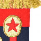 V40396 - Boot Jute Stocking with Fur Trim - BOOTSTOCK 4/PK