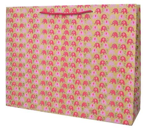 V41515 - Mini Ellies Pink XL Bag 5/PK