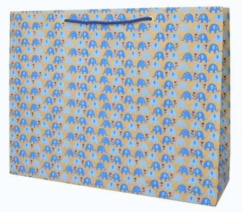 V41522 - Mini Ellies Blue XL Bag 5/PK