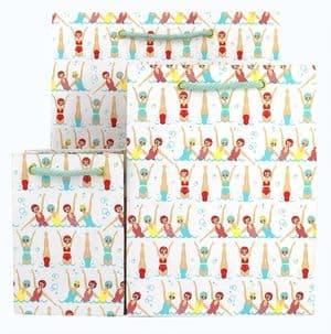 V42130; V42123; V42116 - Swimmers Mint Bag - GBG316.00 10/PK