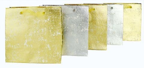 V42161 - Silver and Gold Crush Party Bags Pk 20 120/PK