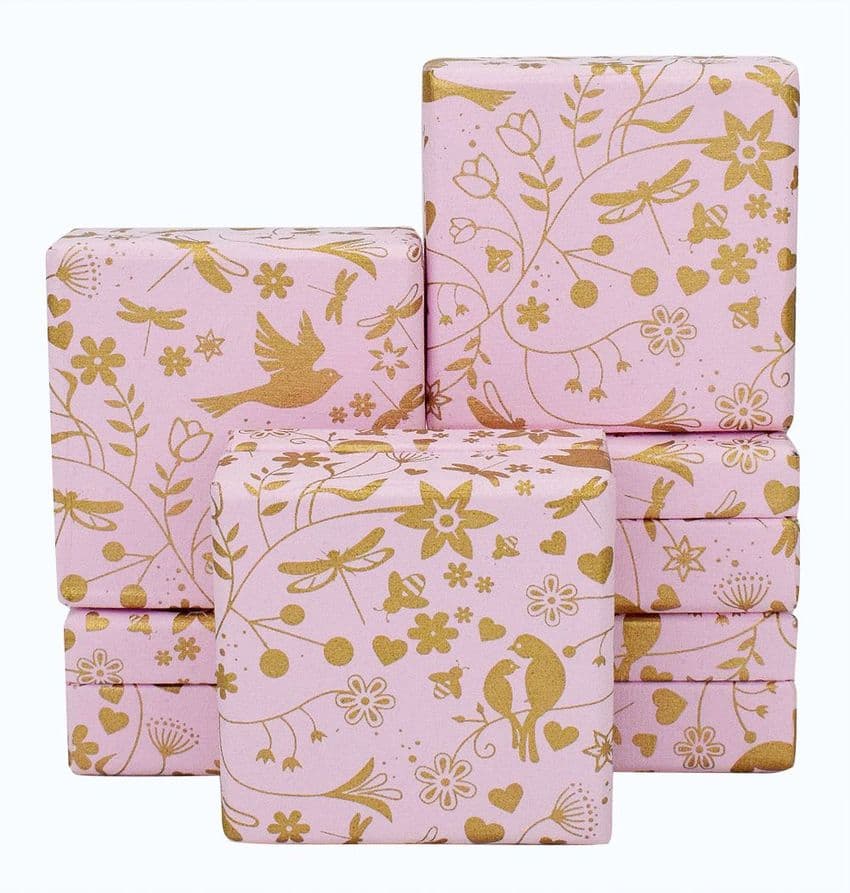 V42185 - Love Birds Floral 12/PK