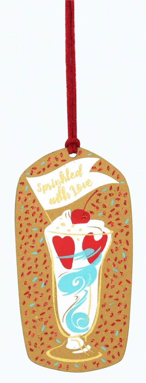 V42291 - Ice Cream Sundae Mint Tags s/4 12/PK