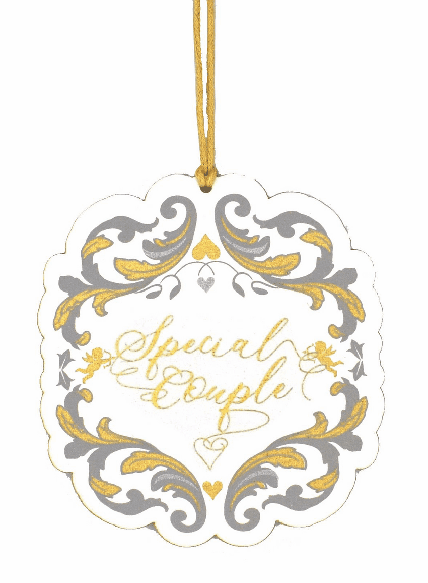 V42314 - Baroque Wedding Tags s/4 12/PK