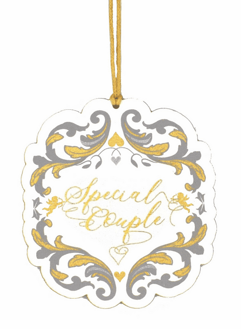 V42314 - Baroque Wedding Tags s/4 12/PK