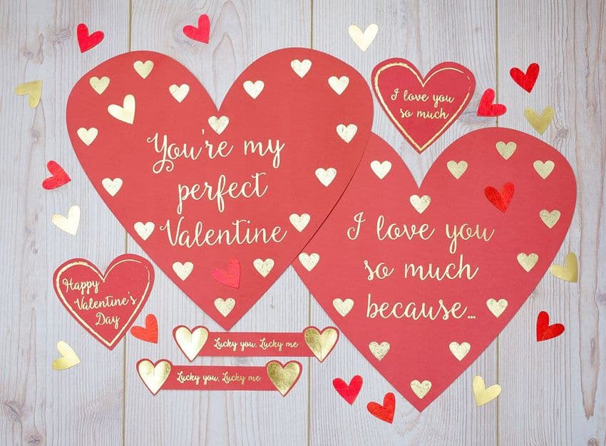 V42529 - Valentine's Dinner Set 6/PK