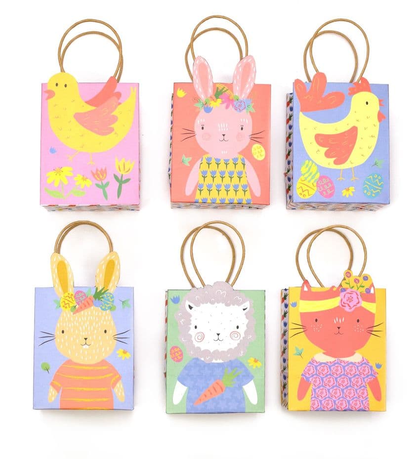 V42581 - Easter Treat Bags Set of 6 6/PK