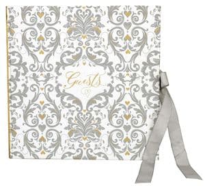 V42819 - Guest Book Baroque 3/PK