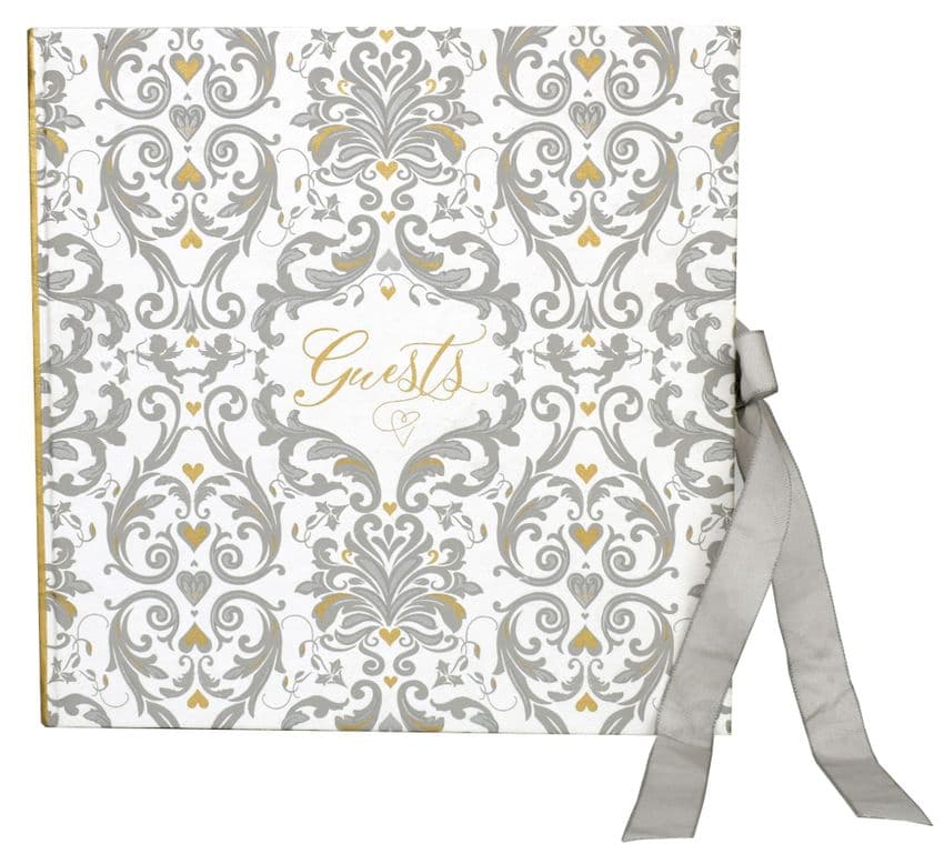 V42819 - Guest Book Baroque 3/PK