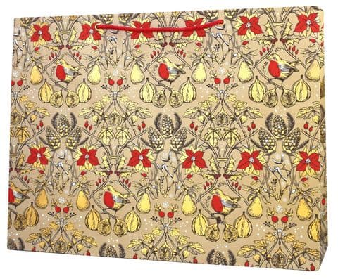 V43786 - Poinsettia XL Bag 5/PK