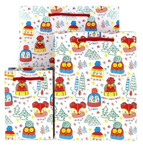 V43816; V43809; V43793 - Frosty Friends Bag - GBG328.00 10/PK
