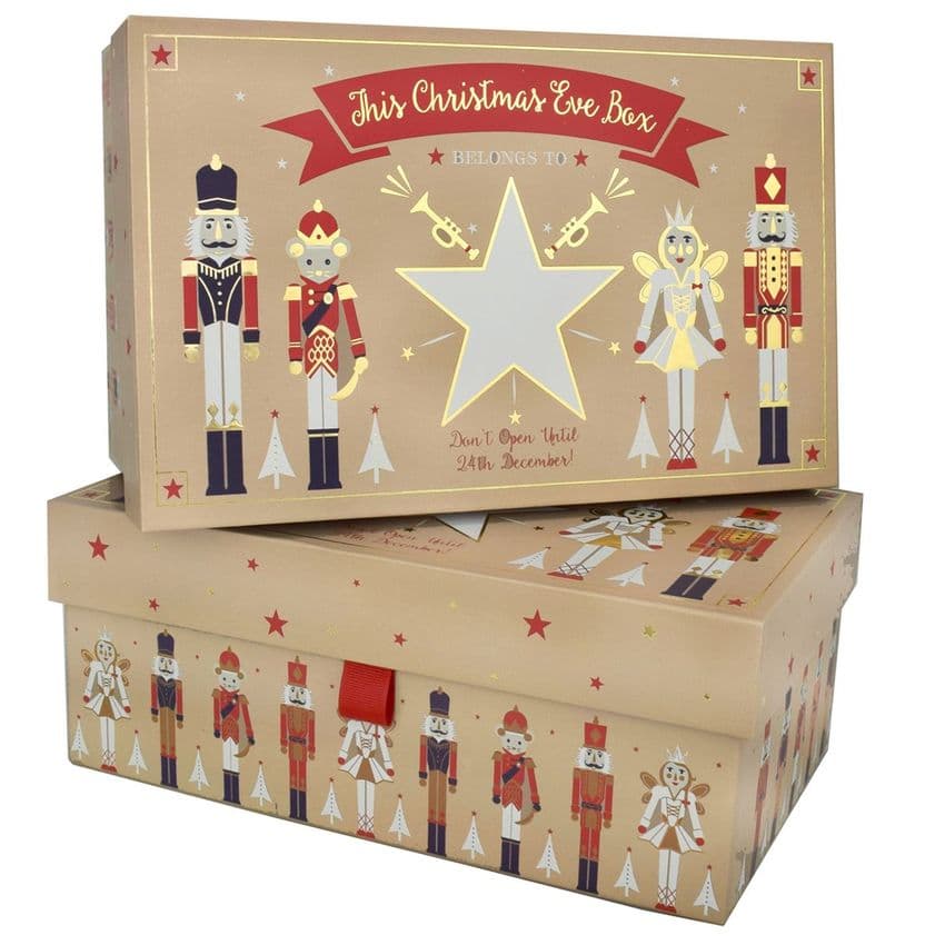 V43892 - Christmas Eve Box Nutcracker (Pack of 4) 4/PK