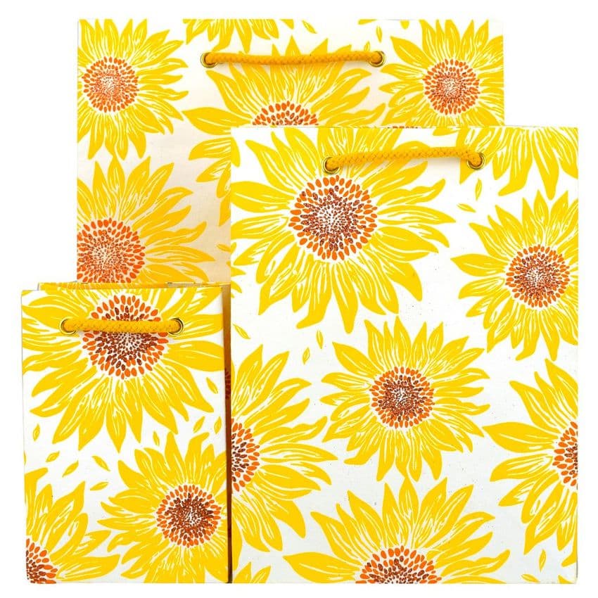V45650; V45667; V45674 - Sunflowers Bags 10/PK