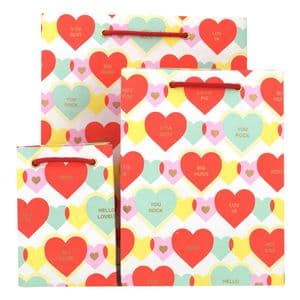 V45681; V45698; V45704 - You Rock Bags 10/PK