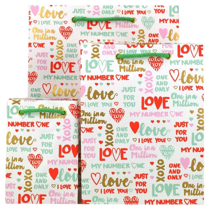 V45711; V45728; V45735 - Just For You Bags 10/PK
