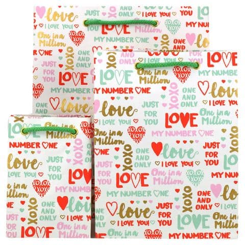 V45711; V45728; V45735 - Just For You Bags 10/PK