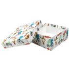 V46008 - Happy Bearday Square Nest of 5 Gift Boxes 1/PK