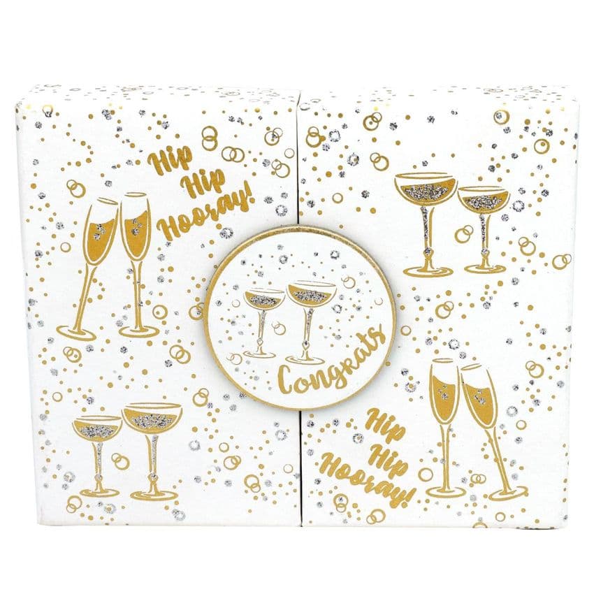 V46268 - Congrats Gift Card Box 4/PK