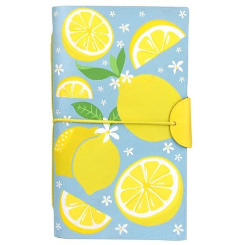 V46343 - Lemons Leather Journal 4/PK