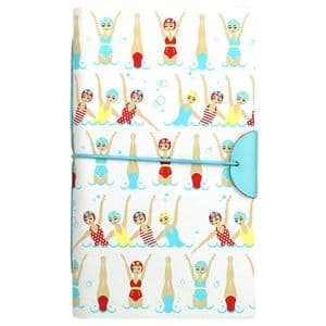 V46374 - Swimmers Leather Journal 4/PK