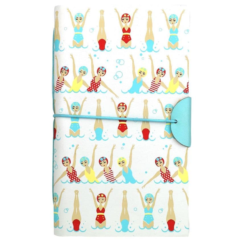 V46374 - Swimmers Leather Journal 4/PK