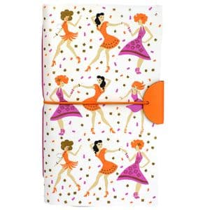 V46381 - Dancers Leather Journal 4/PK