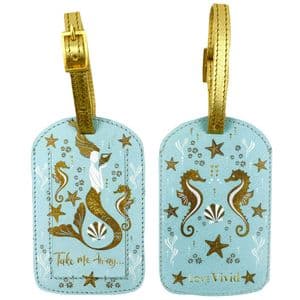 V46633 - Mermaids Luggage Tag 4/PK
