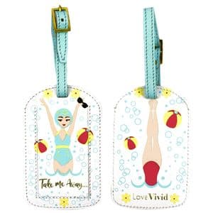 V46640 - Swimmers Luggage Tag 4/PK