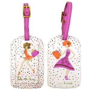 V46657 - Dancers Luggage Tag 4/PK