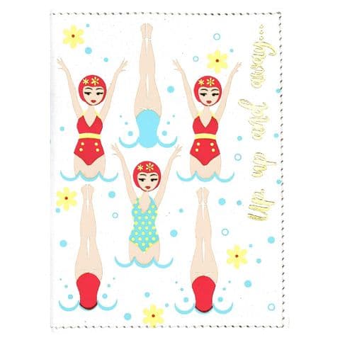V46718 - Swimmer Passport Cover 4/PK