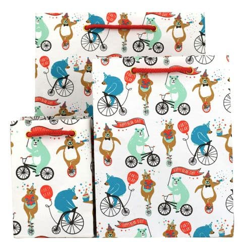 V47166; V47173; V47180 - Happy Bearday 10/PK