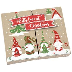 V47807 - Holiday Gnome Gift Card Box 4/PK