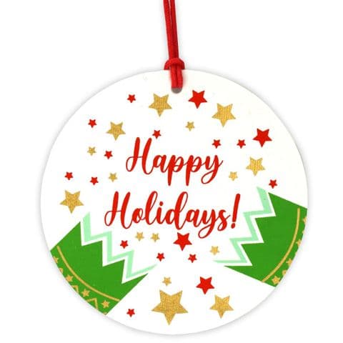 V48033 - Christmas Tradition Tag Set of 4 12/PK