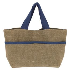 V48279 - Washed Jute Moss Grab & Go Tote Bag 4/PK