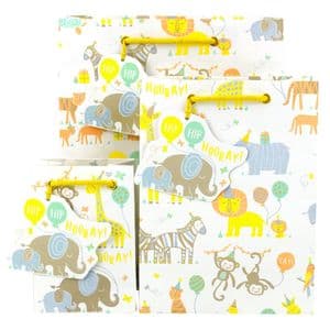 V48927; V48903; V48897 - Baby Animals Gift Bag & Tag GBG411.00 10/PK