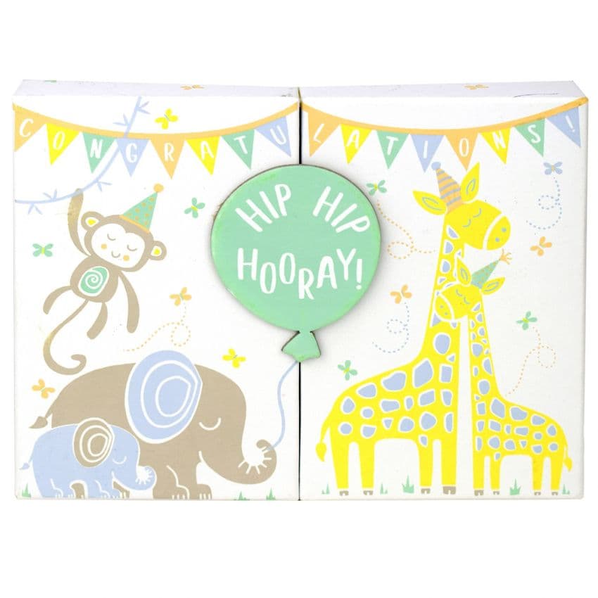 V48934 - Baby Animals Gift Card Box 4/PK
