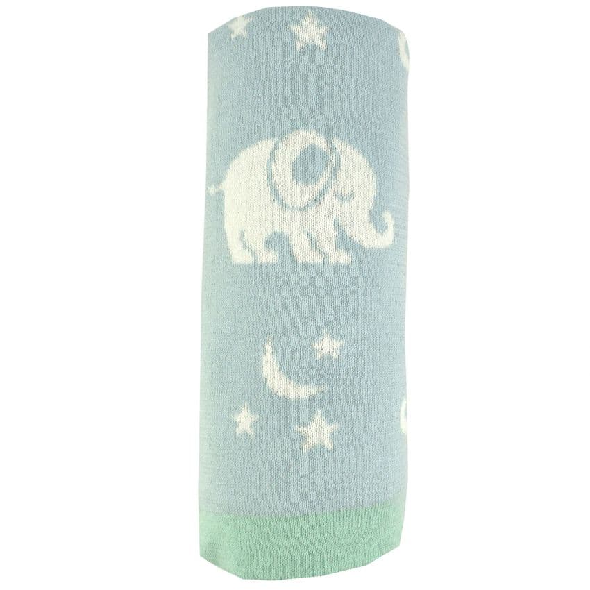 V48996 - Ellie Reversible Baby Blanket 2/PK