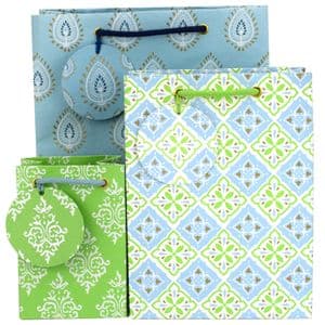 V49047; V49030; V49023 - Indian Summer Gift Bag & Tag GBG415 10/PK