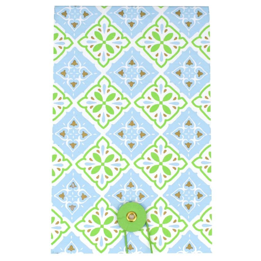 V49382 - Indian Summer Tile Notepad 6/PK