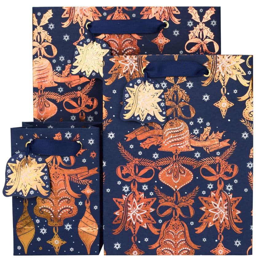 V49924; V49931; V49948 - Festive Gingerbread Gift Bag & Tag - GBG428.46 10PK