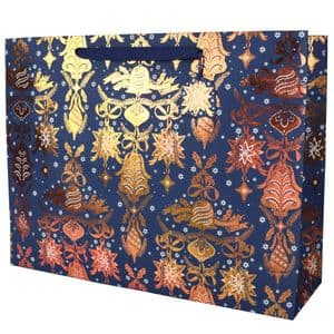 V49955 - Festive Gingerbread XL Bag & Tag - GBG428XL.46 5PK