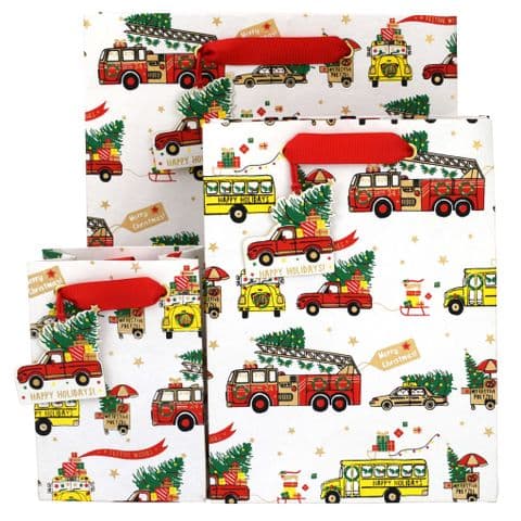 V50111; V50128; V50135 - Home for Christmas Gift Bag & Tag - GBG427.00 10PK