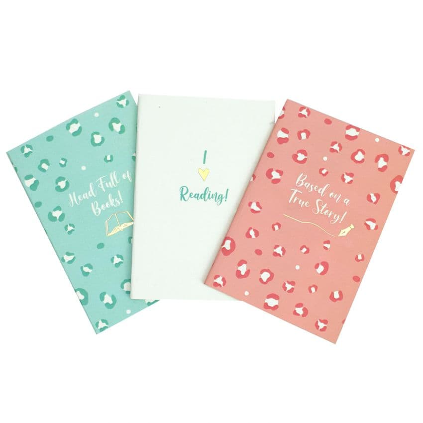 V50456 - Junior Set of 3 Paper Notebooks - NB460A6 6PK