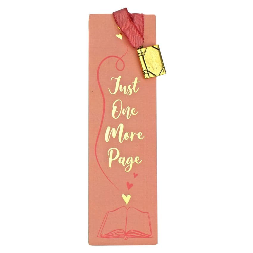 V50470 - Just One More Page Board Book Mark - BBM456 12PK