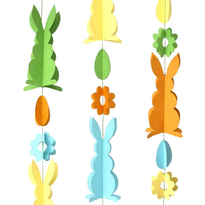 V50760 - Easter Garland - PEG3 12/PK