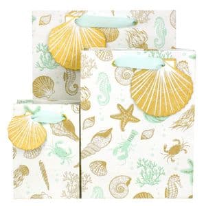 V51088, V51095, V51101 - Under The Sea Gift Bag & Tag - GBG478.00 10/PK