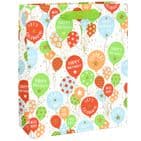 V51132, V51149, V51156 - Birthday Balloons Gift Bag & Tag - GBG467.00 10/PK