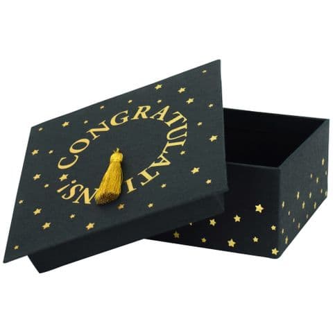 V51392 - Congratulations SQ Box - GBXGRAD.85/51 4/PK