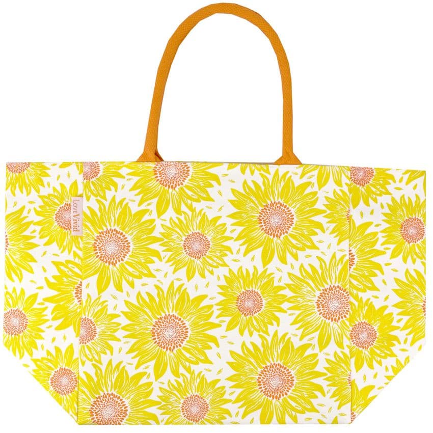 V51606 - Sunflower Canvas 6 Pocket Tote - WCGB349 4/PK